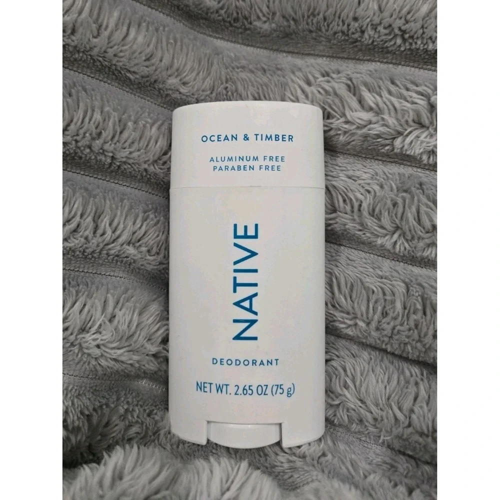 NATIVE Ocean & Timber Solid Deodorant - 2.65 fl oz‎ (75 g).  NEW!
